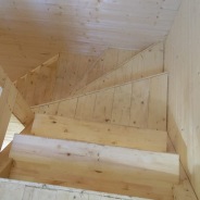 Фото готовых работ - Каркасно-щитовой дом 8х8 м.