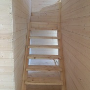 Фото готовых работ - Каркасно-щитовой дом 8х8 м.