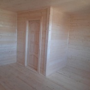 Фото готовых работ - Каркасно-щитовой дом 9х9 м.