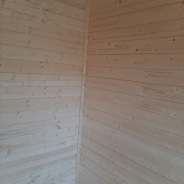 Фото готовых работ - Каркасно-щитовой дом 6.0 х 7.5 (К-2)