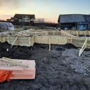 Фото готовых работ - Каркасно-щитовой дом 8,5х8,5 м