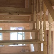 Фото готовых работ - Каркасно-щитовой дом 10х7,5 + терраса 4,5х3