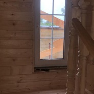 Фото готовых работ - Каркасно-щитовой дом 10х7,5 + терраса 4,5х3