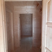 Фото готовых работ - Каркасно-щитовой дом 7,5х8 м с мансардой