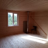 Фото готовых работ - Каркасно-щитовой дом 6х9 м.