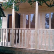 Фото готовых работ - Каркасно-щитовой дом 6х6 м. (К-1)