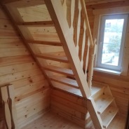 Фото готовых работ - Дом из проф. бруса камерной сушки 7.0 х 6.0 м + терраса 5.0 х 2.0 м