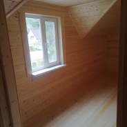 Фото готовых работ - Дом из проф. бруса камерной сушки 7.0 х 6.0 м + терраса 5.0 х 2.0 м