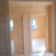 Фото готовых работ - Каркасно-щитовой дом 6х9 м.