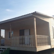 Фото готовых работ - Каркасно-щитовой дом 6х8 м. + терраса 3х8 м.