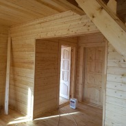 Фото готовых работ - Каркасно-щитовой дом 7,5х12 м.