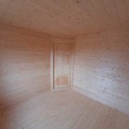 Фото готовых работ - Каркасно-щитовой дом 7.0 х 8.0 м (К-145)