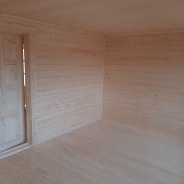 Фото готовых работ - Каркасно-щитовой дом 7.0 х 8.0 м (К-145)