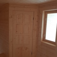 Фото готовых работ - Каркасно-щитовой дом 7.0 х 8.0 м (К-145)