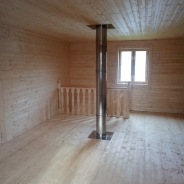 Фото готовых работ - Каркасно-щитовой дом 6.0 х 7.5 м