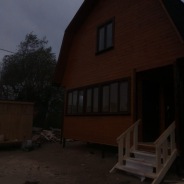 Фото готовых работ - Каркасно-щитовой дом 6.0 х 7.5 м