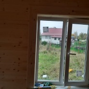 Фото готовых работ - Каркасно-щитовой дом 6х8 м. (К-12)