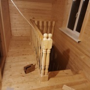 Фото готовых работ - Каркасно-щитовой дом 6х8 м. (К-12)