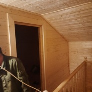 Фото готовых работ - Каркасно-щитовой дом 6х8 м. (К-12)