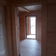 Фото готовых работ - Каркасно-щитовой дом 7.5 х 6.0 м.