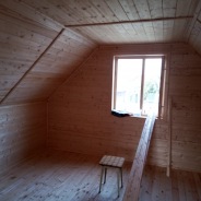 Фото готовых работ - Каркасно-щитовой дом 7.5 х 6.0 м.