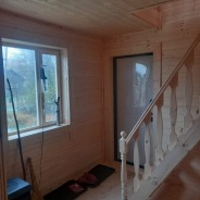 Фото готовых работ - Каркасно-щитовой дом 6.0х7.5 м (К-2)