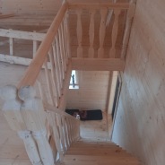 Фото готовых работ - Каркасно-щитовой дом 6.0х7.5 м (К-2)