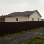 Фото готовых работ - Каркасно-щитовой дом 8.0 х 11.0 м