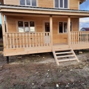 Фото готовых работ - Каркасно-щитовой дом 7х10,5 м (К-40)
