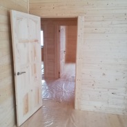 Фото готовых работ - Каркасно-щитовой дом 9,5х10,5 м (К-121)