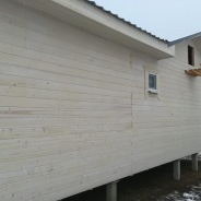 Фото готовых работ - Каркасно-щитовой дом 9,5х10,5 м (К-121)