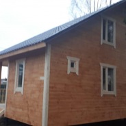 Фото готовых работ - Каркасно-щитовой дом 6х8 м (К-12)