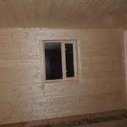 Фото готовых работ - Каркасно-щитовой дом 6.0 х 8.5 м с мансардой (К-138)