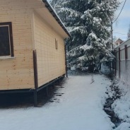 Фото готовых работ - Каркасно-щитовой дом 9х7,5 м. (К-107)