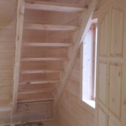 Фото готовых работ - Каркасно-щитовой дом 7.0 х 10.5 м