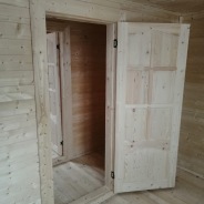 Фото готовых работ - Дом из проф.бруса камерной сушки 6х6 м.