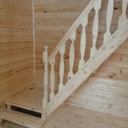 Фото готовых работ - Дом из проф.бруса камерной сушки 6х6 м.