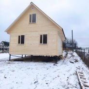 Фото готовых работ - Каркасно-щитовой дом 6х7 м (К-102)