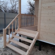 Фото готовых работ - Каркасно-щитовой дом 6х7 м (К-102)