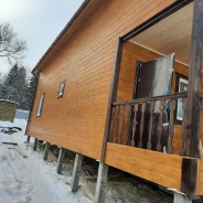 Фото готовых работ - Каркасно-щитовой дом 6х12 м.