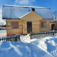 Фото готовых работ - Дом 7х9 м. из бруса камерной сушки