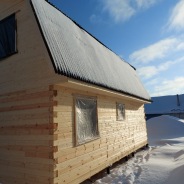 Фото готовых работ - Дом 7х9 м. из бруса камерной сушки