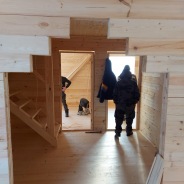 Фото готовых работ - Дом 7х9 м. из бруса камерной сушки