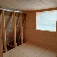 Фото готовых работ - Дом 7х9 м. из бруса камерной сушки