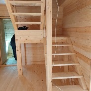 Фото готовых работ - Дом 7х9 м. из бруса камерной сушки