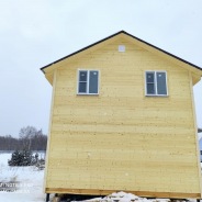 Фото готовых работ - Каркасно-щитовой дом 6х9 м (Проект К-144)