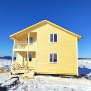 Фото готовых работ - Каркасно-щитовой дом 6х8 м.