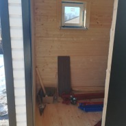 Фото готовых работ - Каркасный дом 8х12 м.