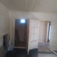 Фото готовых работ - Каркасная баня 6×6 м.