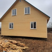 Фото готовых работ - Каркасный дом 9×9 м.